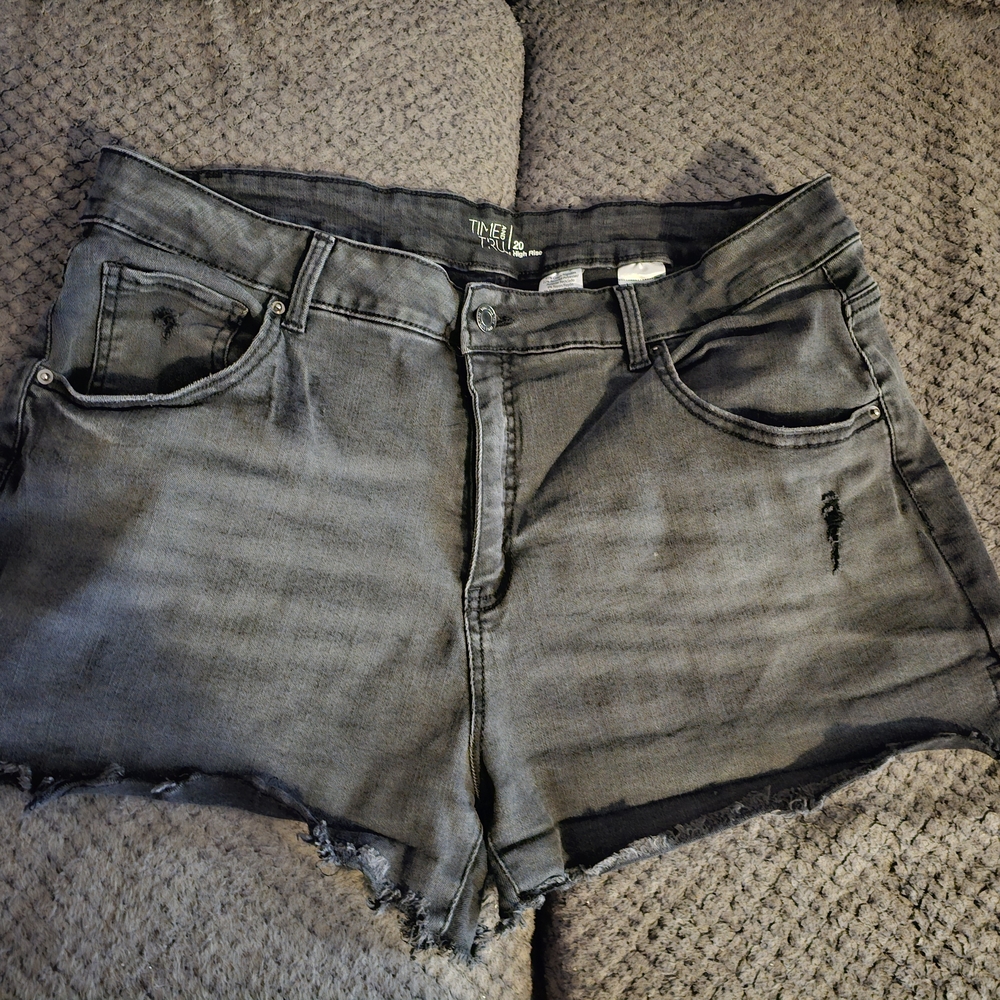 Gray /black Women's Shorts